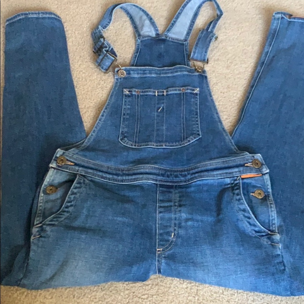 1 denim overalls